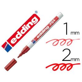 Rotulador Edding Punta Fibra 751 Rojo Punta Redonda 1-2 mm 10 unidades Precio: 39.3249998064. SKU: S8421339