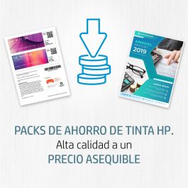 HP Cartuchos de Tinta Originales Pack 4 Unidades Nº 953 Negro, Cyan, Magenta, Amarillo para Officejet Pro 7700, 8200, 8700 Series