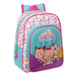 Mochila Escolar The Bellies 26 x 34 x 11 cm Morado Turquesa Blanco Precio: 15.59000058. SKU: B154GND3KV