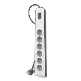 Belkin Regleta De Proteccion Contra Sobretensiones Con 6 Tomas Botón De Apagado Y Encendido 2 Metros Blanco-Gris Precio: 20.50000029. SKU: S0441351
