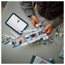 Lego Star Wars 75399 Caza Estelar Ala-U de la Alianza Rebelde Andor Set de Construcción para Niños de 8 Años en Adelante