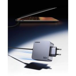 Ugreen Nexode Pro 160W Cargador GaN con Cable USB-C