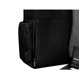 Antartik Mochila Glow bags con Acolchado para Portátil 15", Negro, 25L, 440x33x115mm