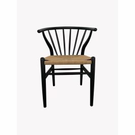 Silla de Comedor DKD Home Decor Negro Multicolor 57 x 47 x 80 cm Precio: 191.50000023. SKU: S3022836