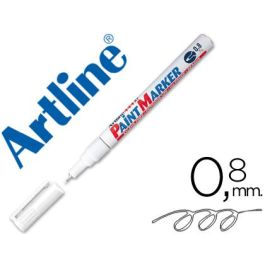 Rotulador Artline Marcador Permanente Ek-444 Xf Blanco Punta Redonda 0.8 mm Metal Caucho Y Plastico 12 unidades Precio: 44.636899552299994. SKU: B1CPDF8S7Z