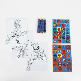Cerdá Álbum de actividades y colorear Spiderman para niños 3+ años color rojo 25x29x0.1 cm