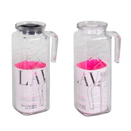 Lav Jarra con Tapa 1.2L Line - 12.5x8x24 cm (6 Unidades)
