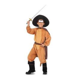 Disfraz gato con botas sombrero, máscara, capa, mono, cinturón, cola y polainas talla 7-9 y Precio: 23.98999966. SKU: B1DFBALP58