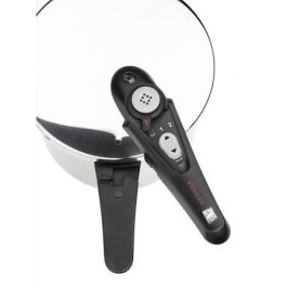 Bra A185103 Olla a Presión Rápida Vitesse de 7 litros, Ø22cm, Acero Inoxidable 18/10, 4 Sistemas de Seguridad, Inducción Bra A185103 Olla a Presión Rápida Vitesse de 7 litros, Ø22cm, Acero Inoxidable 18/10, 4 Sistemas de Seguridad, Inducción