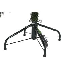 DKD Home Decor Árbol de Navidad Nevado 150 Leds Desmontable Verde 84 x 120 x 84 cm