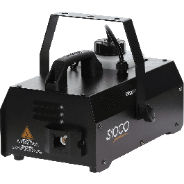 Algamlight Máquina de Humo 1000W para Fiesta y Evento con Mando a Distancia Inalámbrico y Cable - Volumen Cubierto 150m³