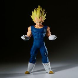 Banpresto BP28923P Figura Dragon Ball Z Grandista de Vegeta Super Saiyan 26 cm, Edición Coleccionista pre-pintada, PVC y ABS con Base de Exposición