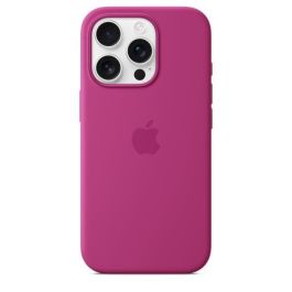 APPLE iPhone 16 Pro - Funda de silicona con MagSafe - Fucsia APPLE iPhone 16 Pro - Funda de silicona con MagSafe - Fucsia