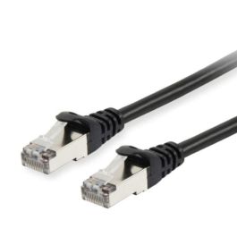 Equip Cable Red RJ45 Cat6a 10m Negro S/FTP 10GBase-T PoE+