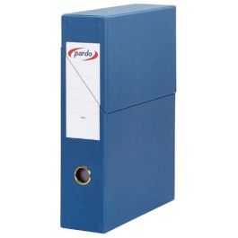 Archivador Con Tapa Pardo Carton Forrado Ollao Lomo Din A4 80 mm Color Azul 335x250x80 mm Precio: 15.79000027. SKU: B19F58T6J8