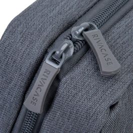 RIVACASE 7532 - Funda para portátil Prater de 15,6" en color gris