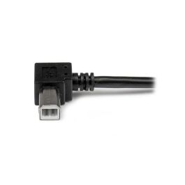 Cable USB A a USB B Startech USBAB2MR Negro