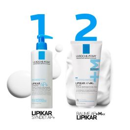 La Roche Posay LIPIKAR AP+ MAX Bálsamo Triple Reparación 72H 200 ml Piel Seca Atópica
