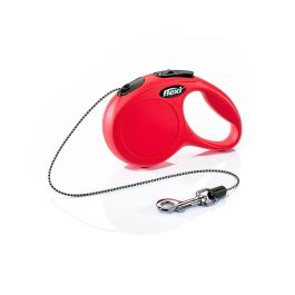 Flexi Correa Retráctil New Classic para Perros Talla XS, Cinta de 3 Metros en Color Rojo, Fabricada en Plástico y Nylon Precio: 12.89000053. SKU: S6100438