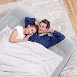 Bestway BES6941607329689 Cama Hinchable Tritech Doble 203x152x46 cm 300 Kg Se Infla en 4 Minutos
