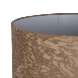 Lámpara Mesa Beige Dorado Cristal 39 X 39 X 68,50 cm