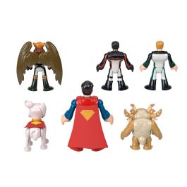 Imaginext Jdl09 Multipack de Figuras Superman y sus Amigos DC Super Friends, Set de Juguetes Coleccionables para Niños de +3 Años Imaginext Jdl09 Multipack de Figuras Superman y sus Amigos DC Super Friends, Set de Juguetes Coleccionables para Niños de +3 Años