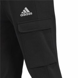 Pantalón Largo Deportivo Adidas Essentials Fleece Negro Hombre