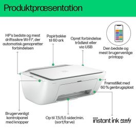 HP Impresora Todo en Uno DeskJet 2810e Inalámbrica, Imprime, Escanea, Copia