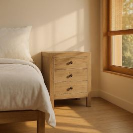 Mesita Natural Madera Mindi Dormitorio 43 X 34 X 55 cm Precio: 199.0087. SKU: B14LTRS6V6