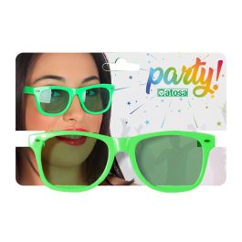 Gafas Verde Carnaval Mujer Adulto