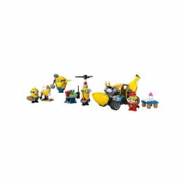 LEGO 75580 Minions Banana Car - Juguete de construcción con 136 piezas