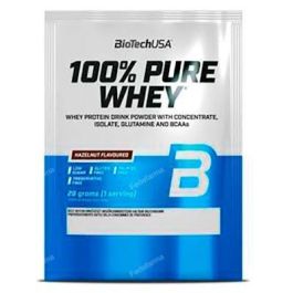 BIOTECHUSA 100% Pure Whey Avellana Proteína de Suero de Leche en Polvo Sabor Avellana Formato 28G Precio: 1.9900001. SKU: B12EMVDHE6