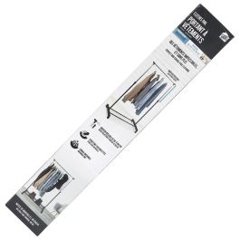 Je cherche une Idee Perchero Barra Ajustable 80x43 cm Altura 90-160 cm Carga 10 kg