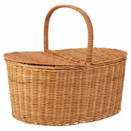 Cesta de Picnic Alexandra House Living Mimbre 35 x 38 x 45 cm Natural