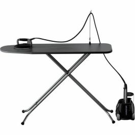 Laurastar Lift Plus Black Plancha de Generador de Vapor 3 en 1 para planchar, alisar e higienizar con Suela 3D anti-arrugas