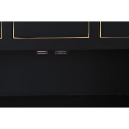 Cajonera DKD Home Decor Negro Dorado Abeto Madera MDF Oriental 63 x 28 x 101 cm Cajonera DKD Home Decor Negro Dorado Abeto Madera MDF Oriental 63 x 28 x 101 cm