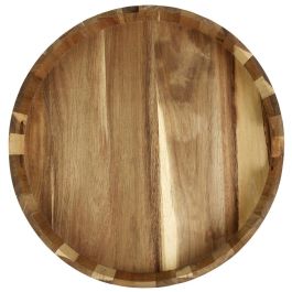 Home Deco Factory Bandeja de Acacia Diámetro 40 cm Cocooning