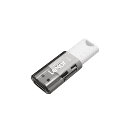 Memoria USB Lexar JumpDrive® S60 Blanco Negro 64 GB (1 unidad)