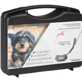 Num'Axes Collar de Seguimiento GPS para Perros con Función de Adiestramiento, AABCQ12479, Naranja