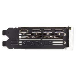 Sparkle B580 Intel Arc Titan Luna OC Tarjeta Gráfica 12GB GDDR6 3 Ventiladores Blanca