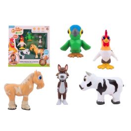 Bandai Figuras La Granja De Zenon Pack 5 Super 13x47x10 cm