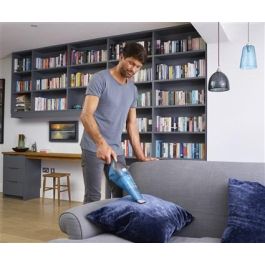 Black+Decker WDC-215-WA Aspirador de mano sin cable 7.2V. Recogetodo Dustbuster aspira líquidos y sólidos con batería de Litio