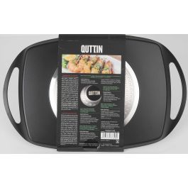 Quttin Parrilla Rectangular Lisa 47 x 29 x 4.5 cm (6 Unidades) Quttin Parrilla Rectangular Lisa 47 x 29 x 4.5 cm (6 Unidades)