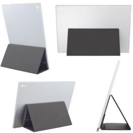 LG 16MR70 Monitor Portátil 16" WQXGA IPS DCI-P3 99% para portátil/móvil USB-C, 670g, Giro automático Negro/Plata LG 16MR70 Monitor Portátil 16" WQXGA IPS DCI-P3 99% para portátil/móvil USB-C, 670g, Giro automático Negro/Plata