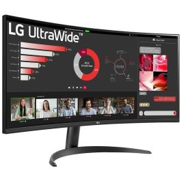 LG 34WR50QK-B Monitor PC 86,4 cm (34") Wide Quad HD Negro 3440 x 1440 Pixeles 100 Hz