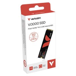 Verbatim Vi3000 SSD Interno M.2 2280 NVMe PCIe 3.0, 512 GB, Velocidad Lectura 3100 MB/s Precio: 142.78999944. SKU: B1ACTPFKVQ