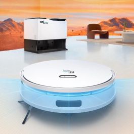 Robot aspirador conectado con base de vaciado - EZICLEAN All In One Z15 Pro - 10.000 Pa - 1,5 L - Blanco Robot aspirador conectado con base de vaciado - EZICLEAN All In One Z15 Pro - 10.000 Pa - 1,5 L - Blanco