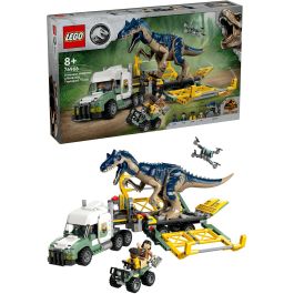 LEGO 76966 Jurassic World Dinosaurier-Missionen: Allosaurus-Transporter, Set de Construcción de Dinosaurios