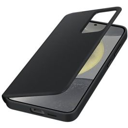 Samsung Funda Smart View Wallet para Galaxy S24+, Cartera con Bolsillo para Tarjetas, Protección Rayones, Negro
