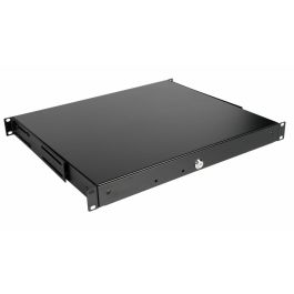 EQUIP Cajón 19" para Armarios Servidor 1U, con Cerradura, Negro